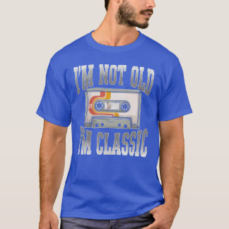 Musikkassett Vintage Rock Klassiska Bilar familj T Shirt