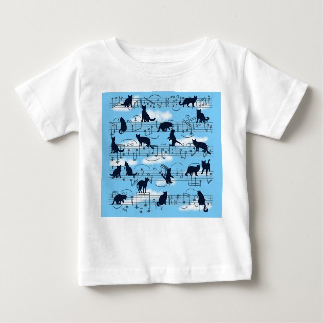 musikkittens t shirt (Framsida)
