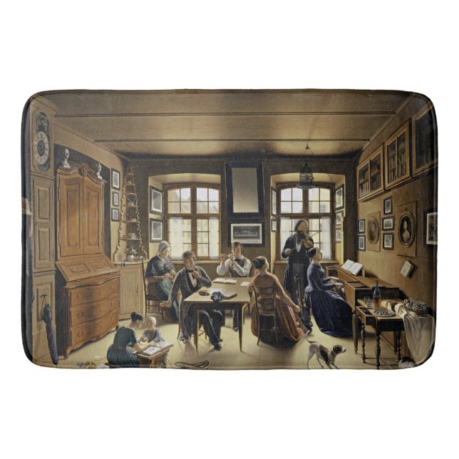 Musikkonsert i Basel (av Sebastian Gutzwiller) Badrumsmatta (Framsidan)