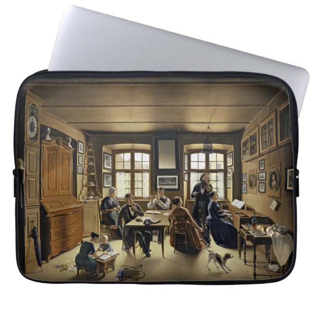 Musikkonsert i Basel (av Sebastian Gutzwiller) Laptop Fodral (Framsidan)