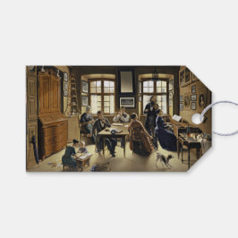 Musikkonsert i Basel (av Sebastian Gutzwiller) Presentetikett