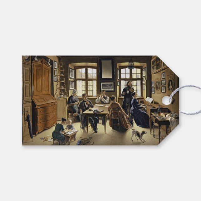 Musikkonsert i Basel (av Sebastian Gutzwiller) Presentetikett (Framsidan (Horisontell))