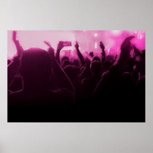 Musikkonsertscen Poster