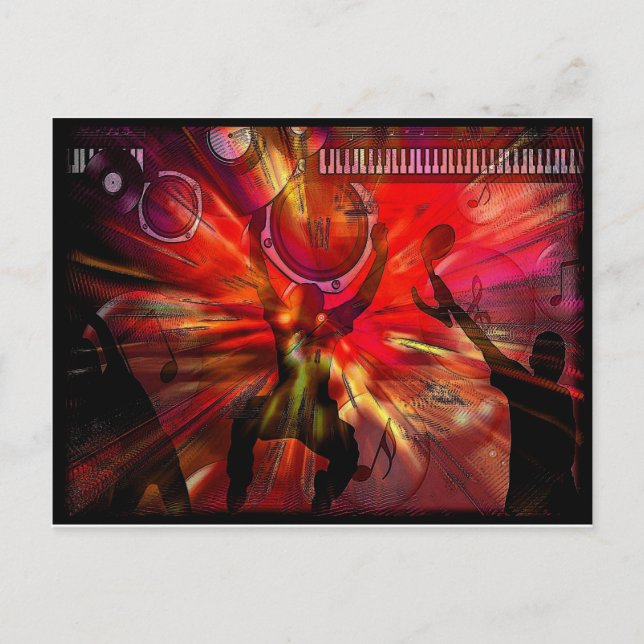 Musikkonst Vykort (Framsida)