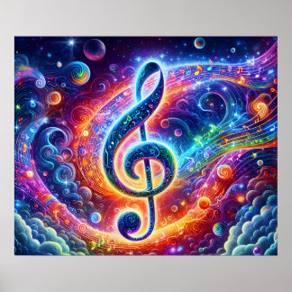 Musikkonstaffisch Poster
