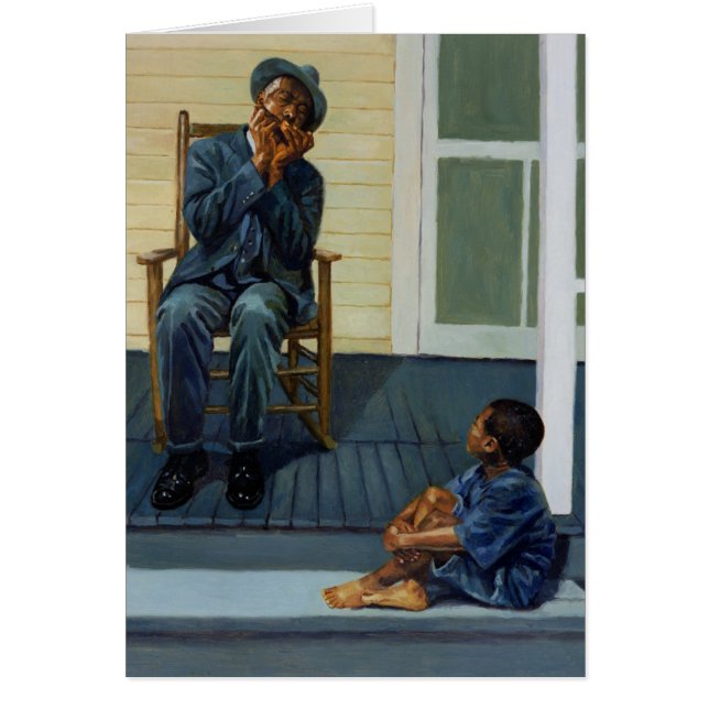 Musikkurs #1 2000 hälsningskort (Framsidan)