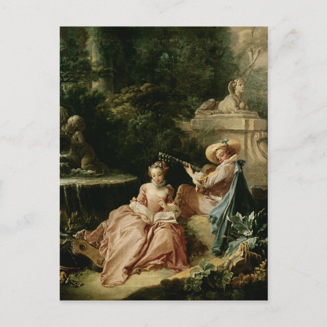 Musikkursen, 1749 vykort (Framsida)