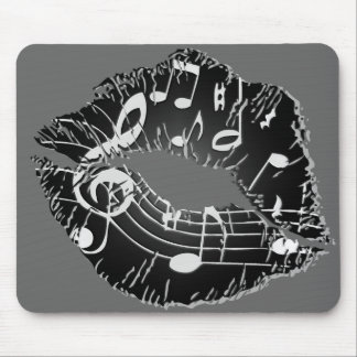 Musikläppar Mousepad Musmatta