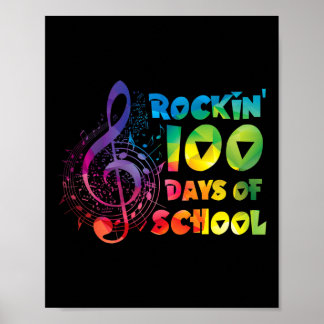 Musiklärare - 100 dagar med skolmusik i Nyckel Poster