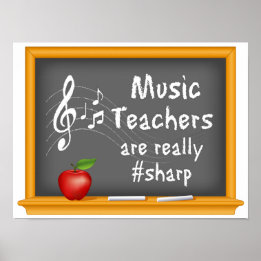 Musiklärare är Verkligen # Vass Poster