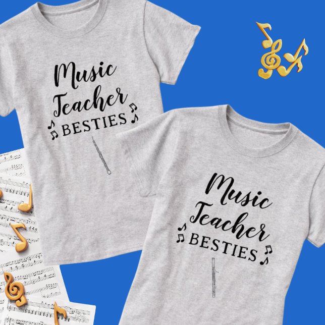 Musiklärare Besties Bassoon Best Friend T Shirt (Skapare uppladdad)