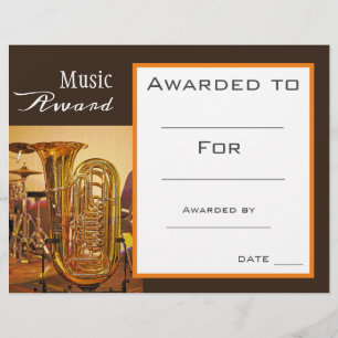 Musiklärare för musikutmärkelärare för musikutmärk