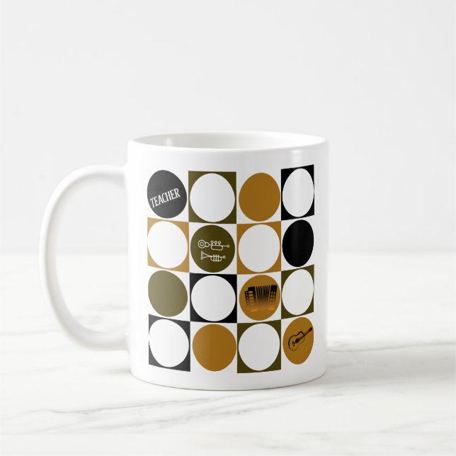 Musiklärare, Gift for Teacher Mugg (Vänster)