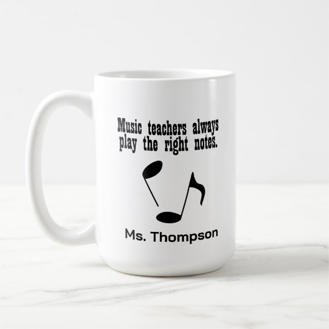 Musiklärare Kaffemugg (Vänster)