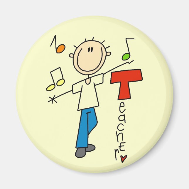 Musiklärare Magnet (Framsidan)