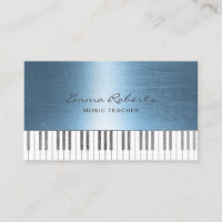 Musiklärare Royal Blue Piano Nycklar Musical