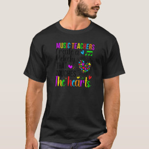 Musiklärare Skapar en Melody Music Teaching T Shirt