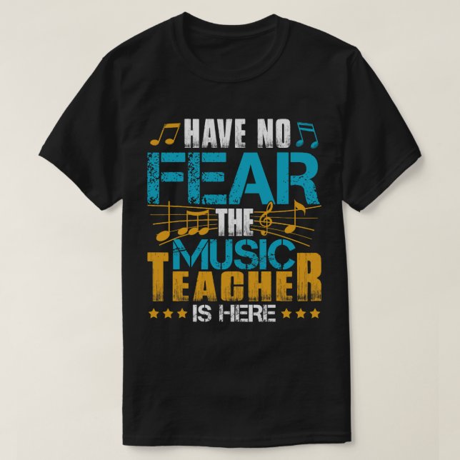 Musiklärare T Shirt (Design framsida)
