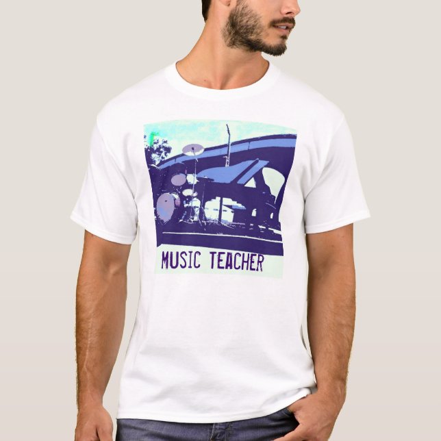Musiklärare Tee Shirt (Framsida)