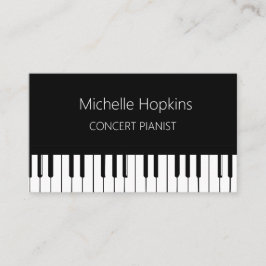 Musikläraren Elegant pianist Pianotangenter
