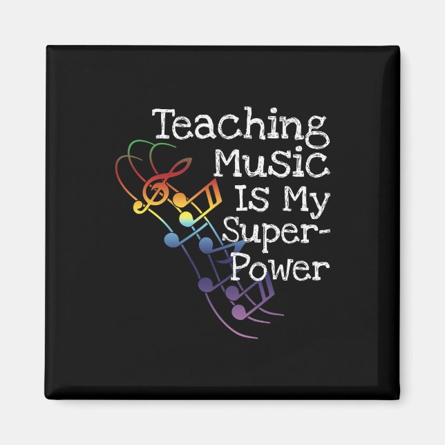 Musiklärarpresent Magnet (Framsidan)