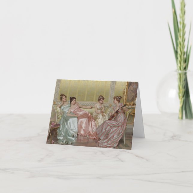 Musiklektionen Tack Kort (Framsida)