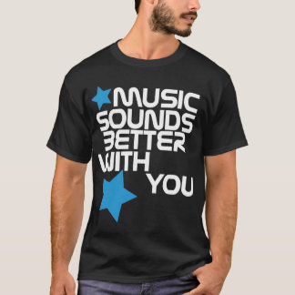 Musikljud förbättrar med dig T-tröja T Shirt