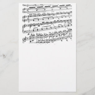 Musikmajor/Student/lärare Brevpapper