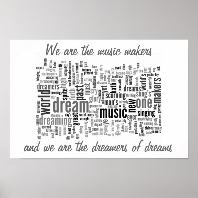 Musikmakarna Poster (Framsidan)