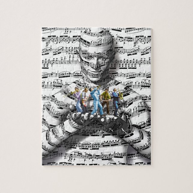 Musikman Pussel (Vertikal)
