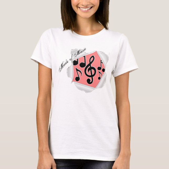 Musikmärke T Shirt (Framsida)
