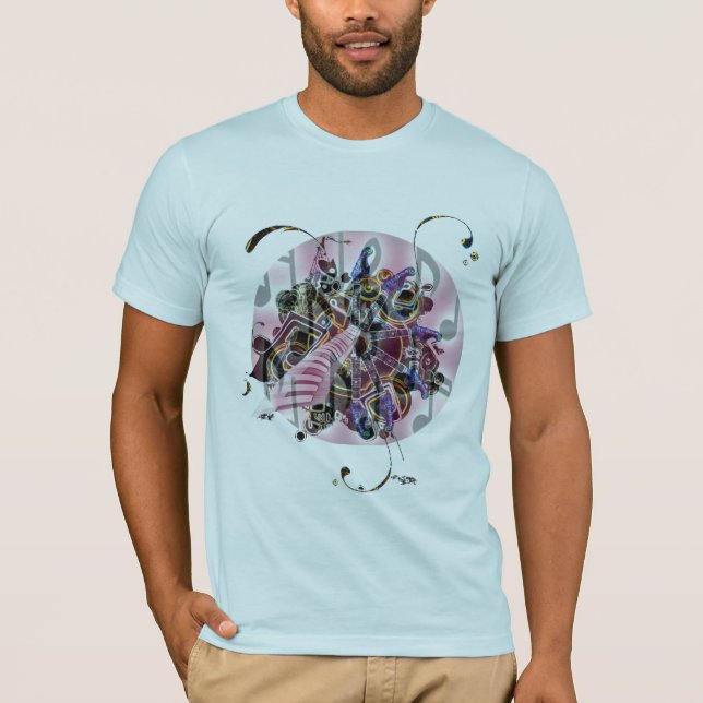 musikmaskin t shirt (Framsida)