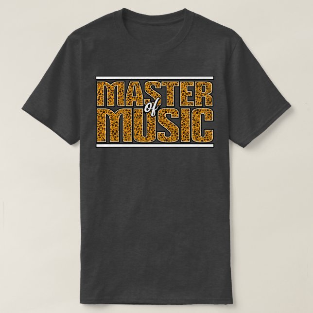 Musikmästare T Shirt (Design framsida)