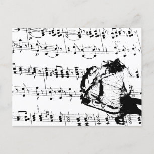 Musikminnen Vykort