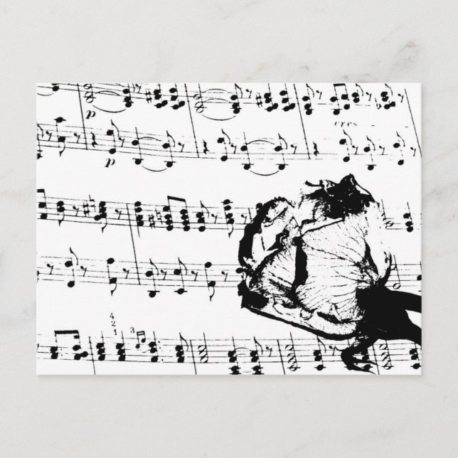 Musikminnen Vykort (Framsida)