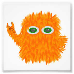 Musikmonster Fototryck