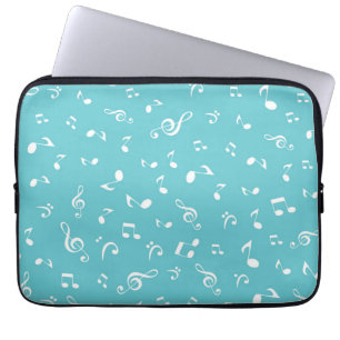 Musikmönster Laptop Fodral