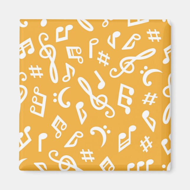 Musikmönster Magnet (Framsidan)