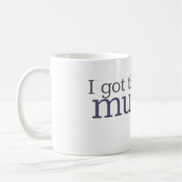 Musikmugg | I fick musiken i mig Kaffemugg
