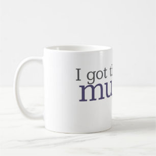 Musikmugg   I fick musiken i mig Kaffemugg