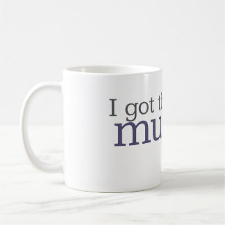 Musikmugg | I fick musiken i mig Kaffemugg