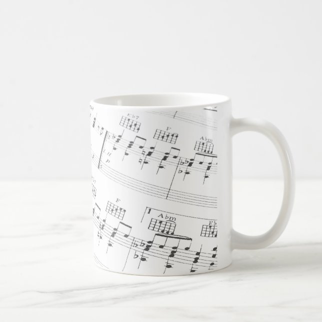 Musikmugg Kaffemugg (Höger)