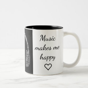 Musikmugg Två-Tonad Mugg