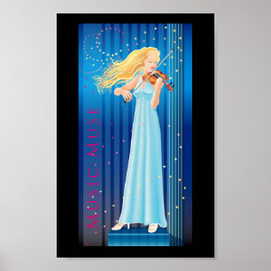 Musikmusaaffisch Poster