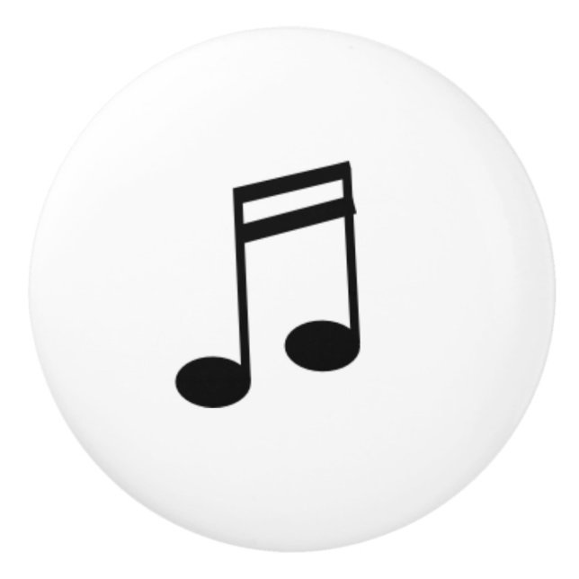 Musiknotation 2 16:e noter eller semiquavers knopp (Framsidan)