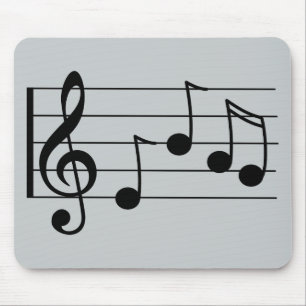 Musiknotation, treble clef and staff musmatta