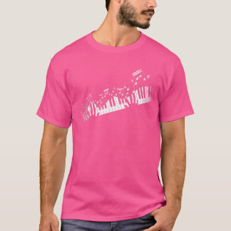 Musiknoter Musikinstrument Pianist Presentidé P T Shirt