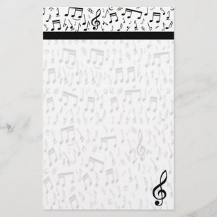Musiknotis brevpapper