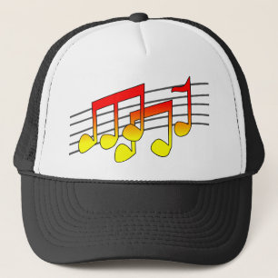 musiknotshatt truckerkeps