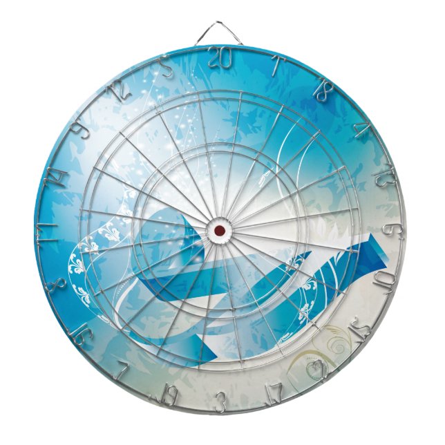 Musiknyckeln noterar darttavla (Framsidan)